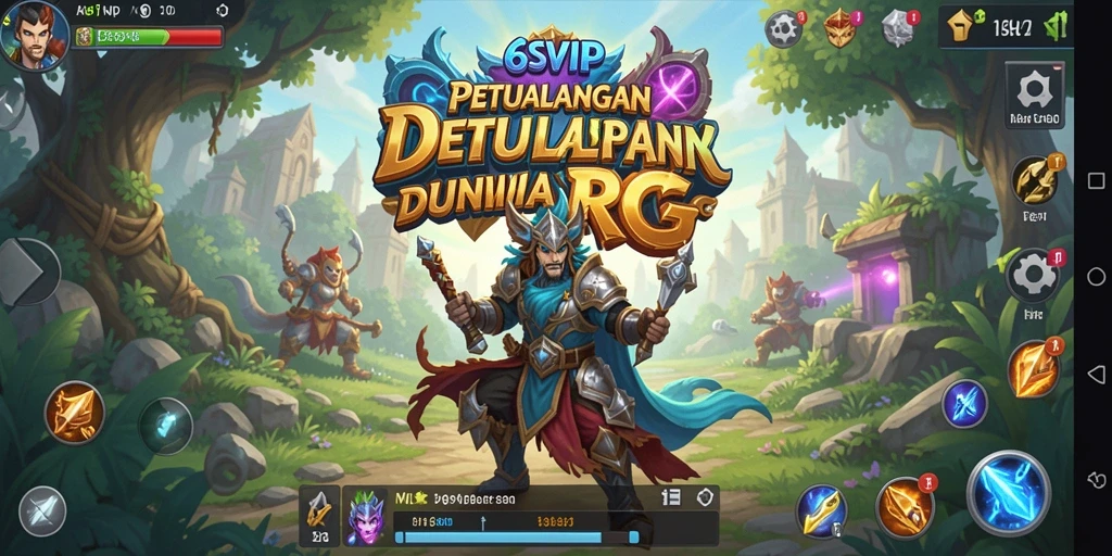 Screenshot gameplay 6SVIP dengan aksi seru RPG.
