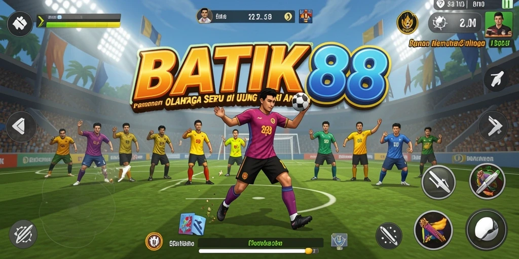 Menampilkan gameplay seru dan kompetitif dalam BATIK88.