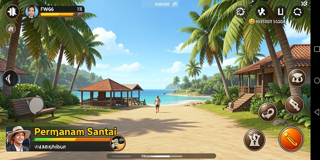 Tampilan gameplay menarik dari FW66 yang penuh tantangan.