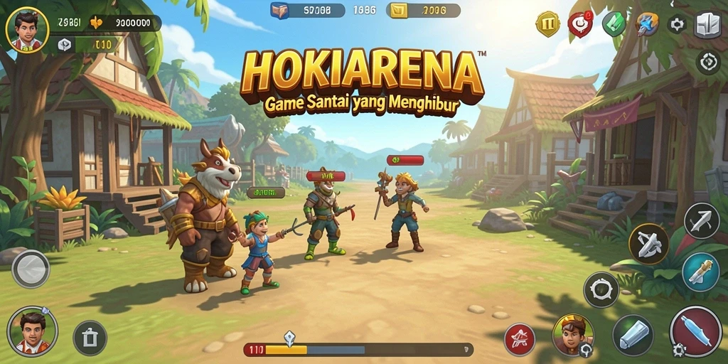 Tangkapan layar HOKIARENA menampilkan gameplay yang menghibur dan menarik.