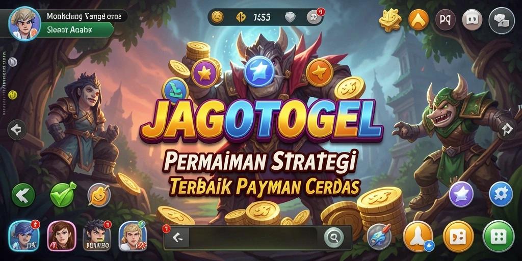Tampilan gameplay JAGOTOGEL yang menegangkan dan strategis.