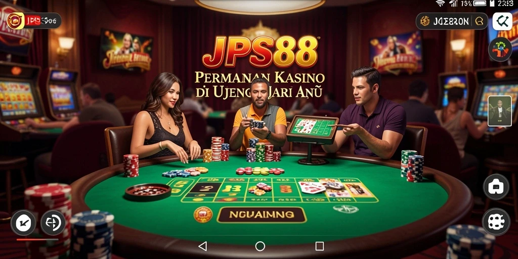 Screenshot gameplay JPS88 menampilkan keseruan permainan Kasino yang menghibur.