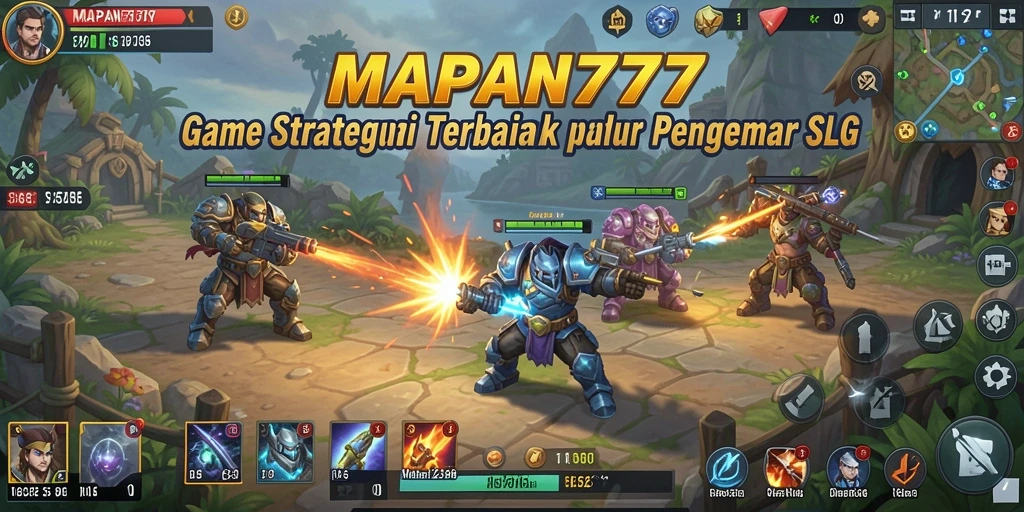Tampilan menarik dari gameplay strategis MAPAN777.