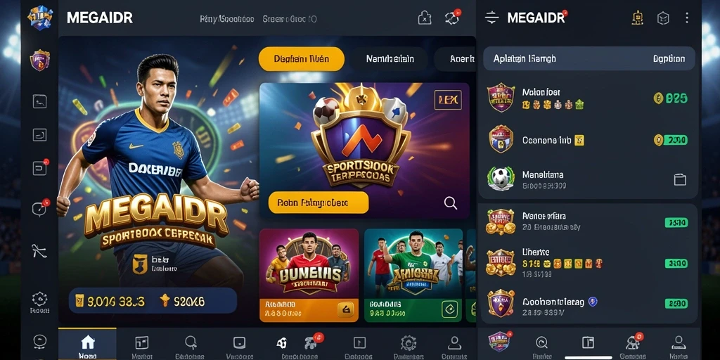Tampilan gameplay MEGAIDR yang menarik dan interaktif.