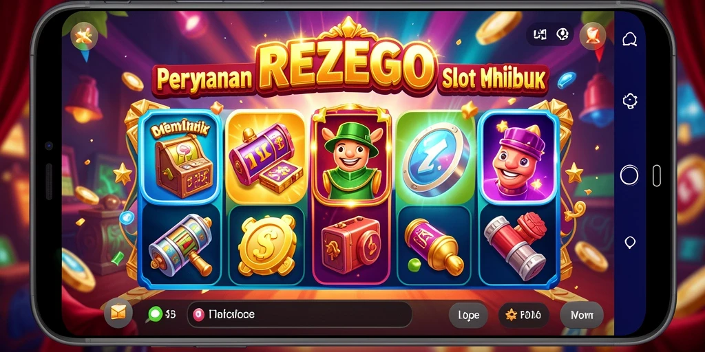 Tampilan gameplay slot REZEGO yang memukau dan menghibur.