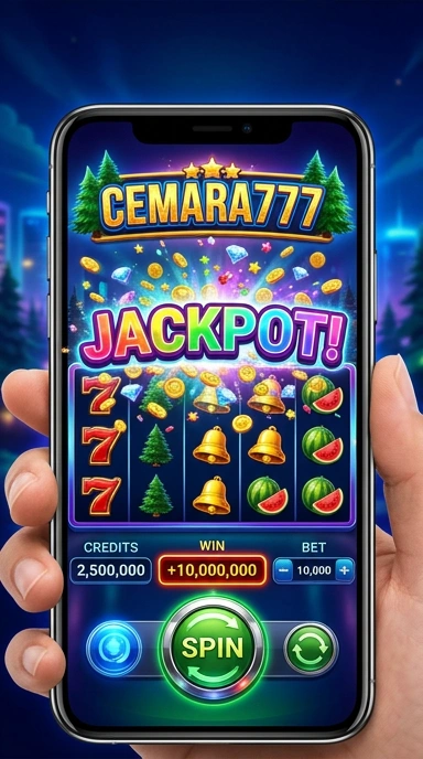Tampilan utama aplikasi cemara777 yang intuitif dan mudah digunakan.